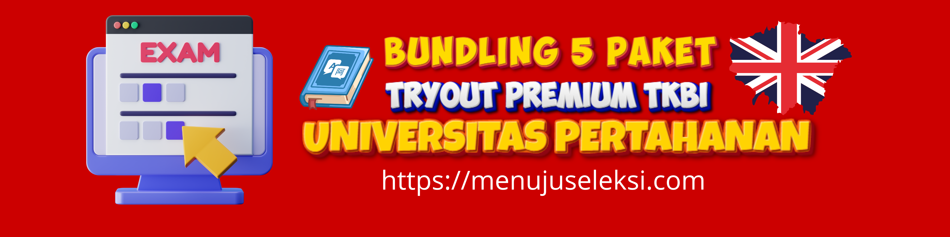 BUNDLING 5 PAKET TRYOUT PREMIUM TKBI UNHAN 2026 VOLUME 1-5